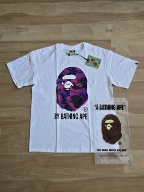 A BATHING APE White T-Shirt